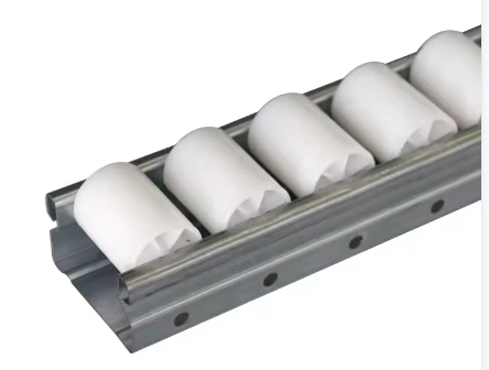 Industrial Free Flow Roller Track for Goods Conveyor Line